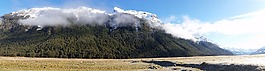 新西蘭,雪,山