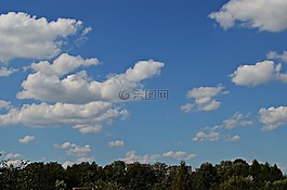 天空,云,藍(lán)色