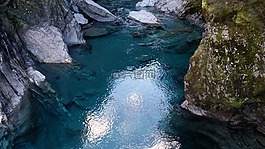 新西蘭,水,藍(lán)色