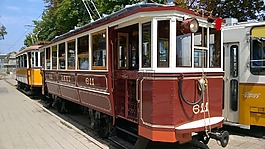 歷史悠久的有軌電車,電車,布達佩斯