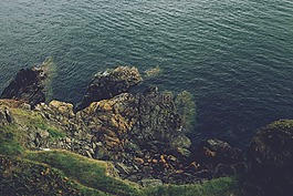 巖,懸崖,海岸