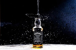 瓶,jackdaniels,酒精