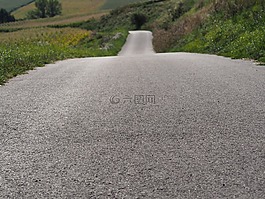 路,葡萄園道路,丘陵