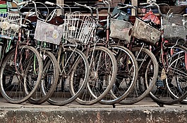 自行車,購物籃