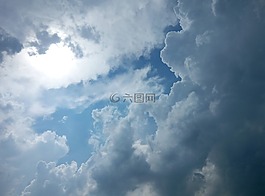 天空,藍色,純凈