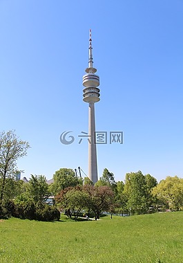 城市,慕尼黑,巴伐利亞