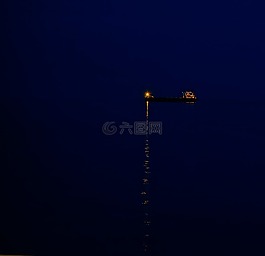 夜,海,船