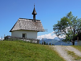 教堂山,小教堂,橡樹山在博登湖