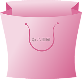 袋,粉紅色,購物