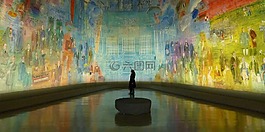 博物館,藝術,壁畫