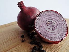 红洋葱,洋葱,蔬菜