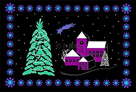 寒冬,圣誕節,來臨