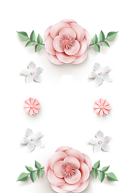 花 葉子 春天
