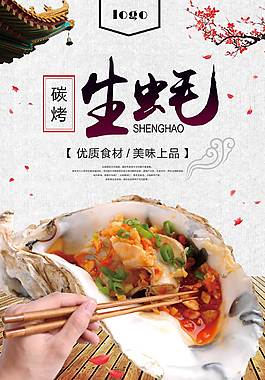 美食宣傳海報