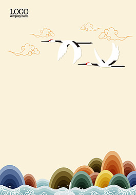 中國風(fēng)水墨風(fēng)景山水畫