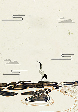 中國風(fēng)水墨風(fēng)景山水畫
