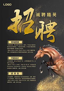 企業(yè)招聘海報(bào)