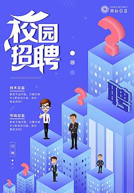企業(yè)校園招聘海報