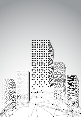 商务科技背景