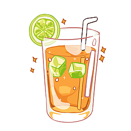 清涼檸檬飲料素材下載