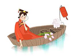 夏日人物素材