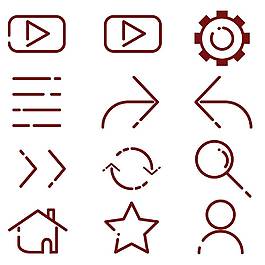 簡(jiǎn)約手機(jī)APP元素