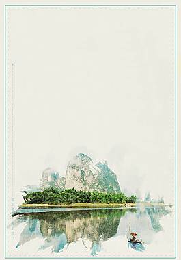 精美廣告背景