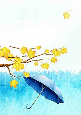 藍(lán)色小清新廣告背景