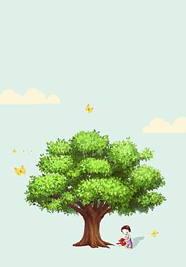 簡(jiǎn)約廣告背景
