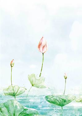 小清新廣告背景