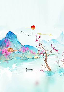 經(jīng)典廣告背景