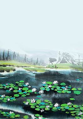 小清新廣告背景