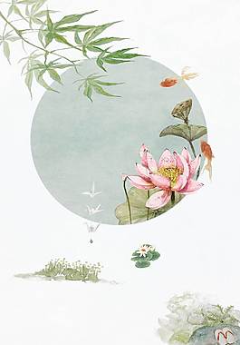 古典中國(guó)風(fēng)廣告背景