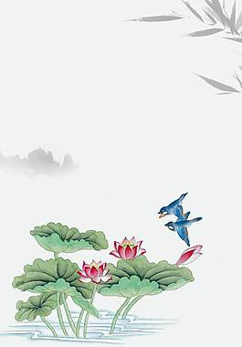 小清新廣告背景