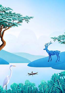 經(jīng)典廣告背景