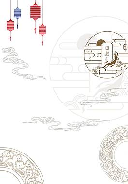 古典簡約廣告背景