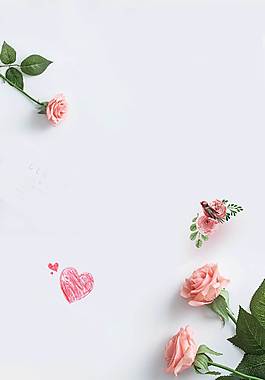 高清花卉廣告背景