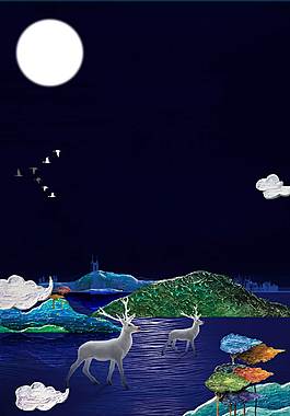創(chuàng)意精美廣告背景