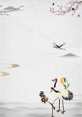 古典中國(guó)風(fēng)廣告背景