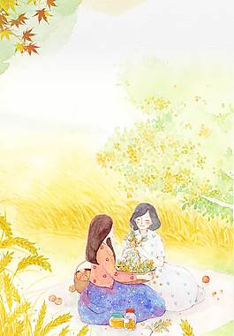 溫馨唯美廣告背景