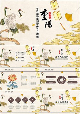 精美時(shí)尚重陽(yáng)節(jié)PPT