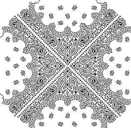 花紋 印花 圖案 復古圖片