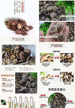 蘑菇详情页