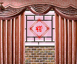 走廊節(jié)慶效果圖圖片