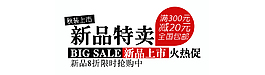 新品特賣文字