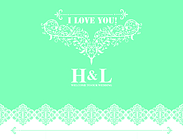 HL婚禮LOGO 可編輯修改