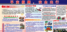 五一交通安全展板圖片