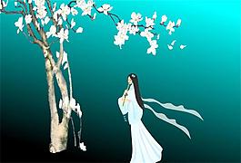 古代憂郁美女