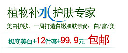 植物補(bǔ)水海報(bào)字體排版設(shè)計(jì)
