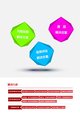 彩色几何图形